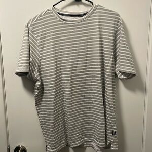 International Report Essentials casual Striped Short Sleeved crew Neck T Shirt